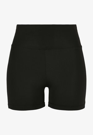 Urban Classics, HIGH WAIST CYCLE HOT - Lühikesed püksid - black