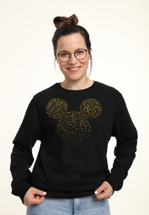 Disney MICKEY CLASSIC HOTFIX MICKEY - Sweatshirt - black