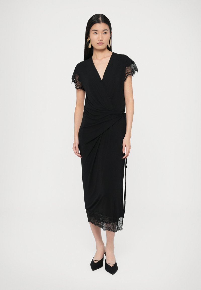 Diane von Furstenberg MARIANA DRESS - Jersey dress - black - Zalando