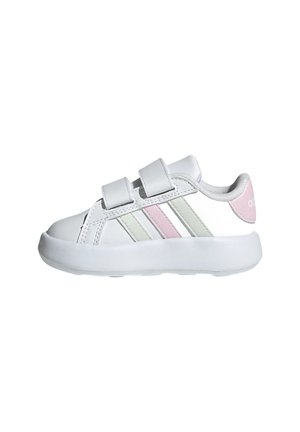 adidas Performance GRAND COURT - Zapatillas - white, jade, pink