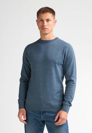 Petrol Industries, FINE-KNIT JUMPER STEAMBOAT - Pullover - storm blue