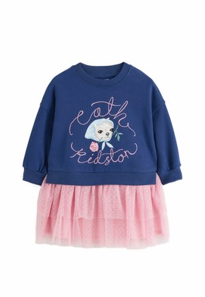 Cath Kidston CATH KIDSTON SWEAT MESH DRESS - Denné šaty - navy