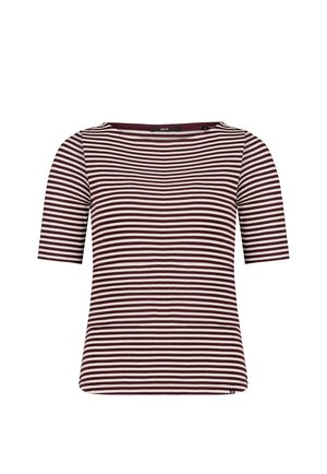 zero, T-shirt imprimé - dark red cream