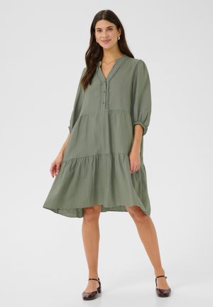 CRCARISSA - Day dress - deep lichen green