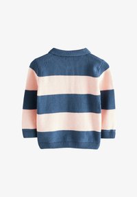 Valgt, navy blue pink stripe