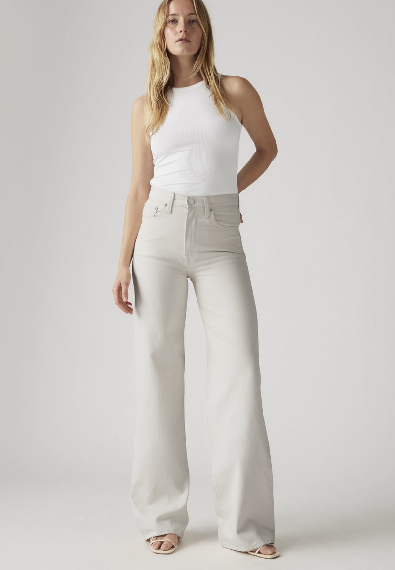Blauwe LEVI'S Wide jeans RIBCAGE WIDE LEG H223