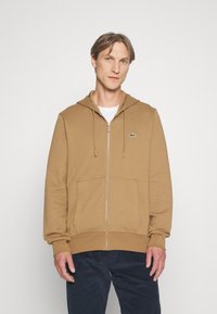 Lacoste - UNISEX - Sweater met rits - marron Miniatuurafbeelding 1