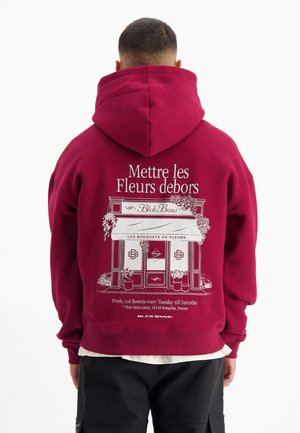 LES FLEUR  - Hoodie - burgundy