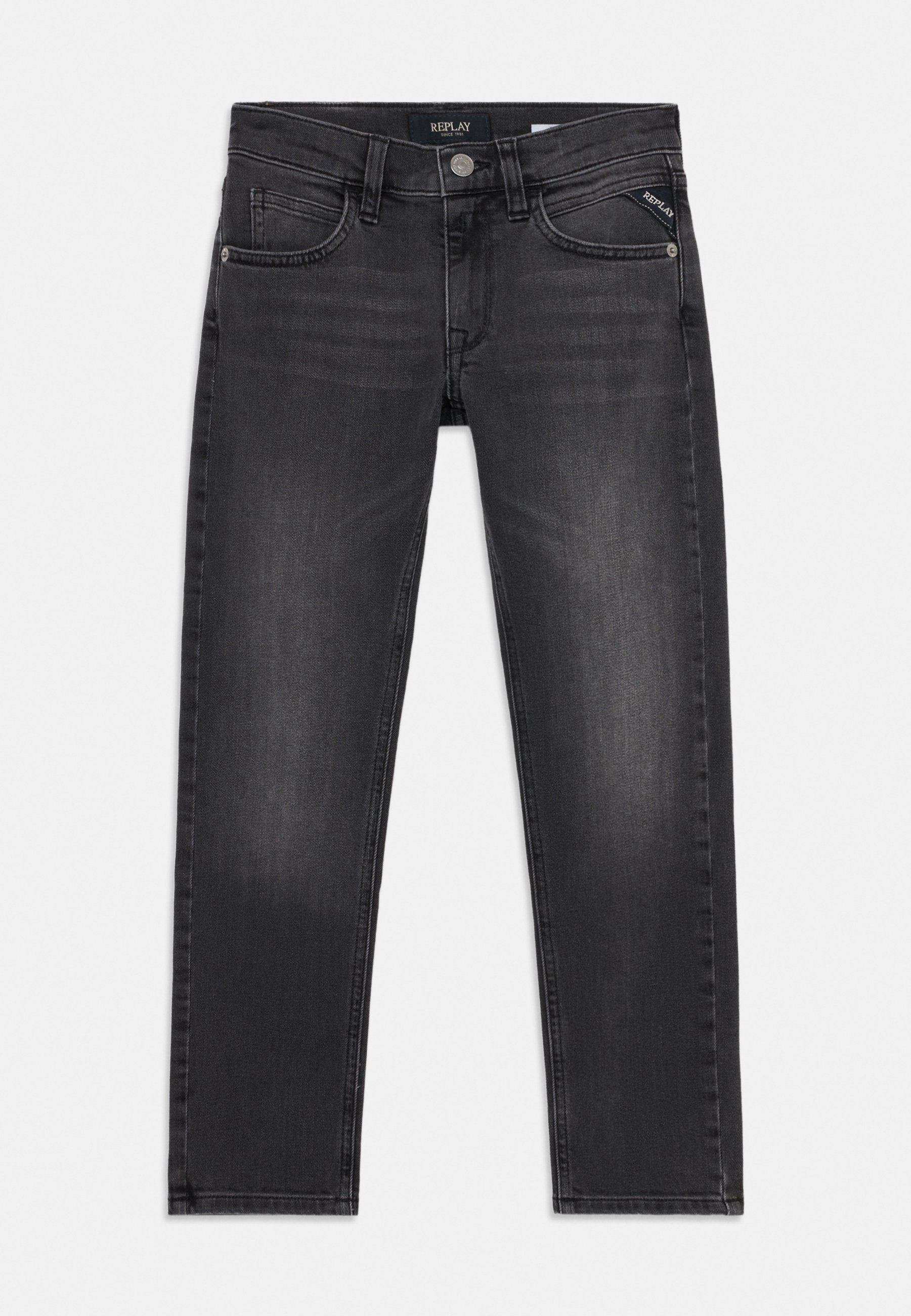 Replay Slim fit jeans dark grey/black