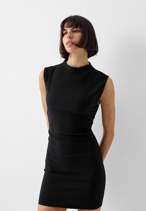 SLEEVELESS MINI - Pouzdrové šaty - black