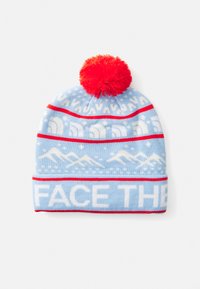 The North Face SKI TUKE - Gorro - cornflower white/dune fiery red