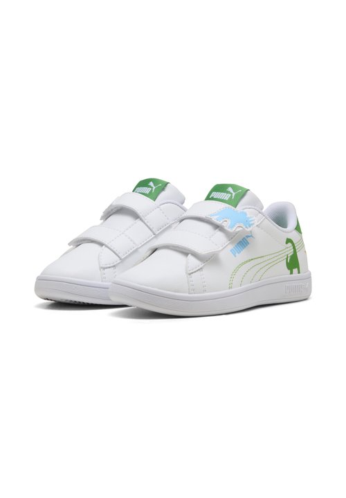 PUMA SMASH 3.0 DINO - Trainers - white-green fruit-vibrant blue — foto 2