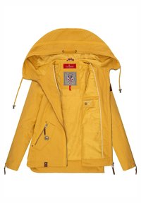 Navahoo WEKOO - Parka - yellow mustard dots