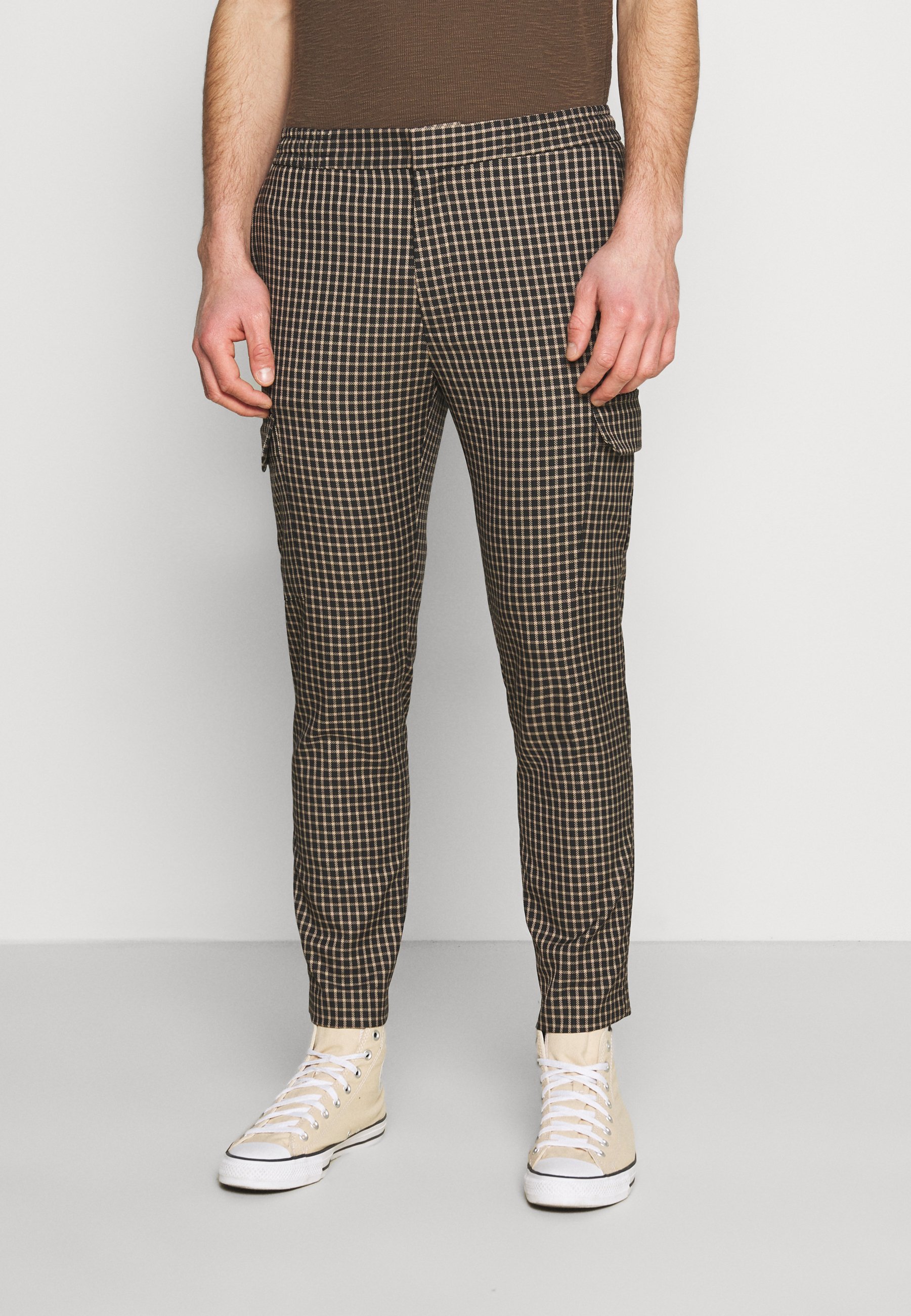 Topman Cargo trousers - black - Zalando.ie