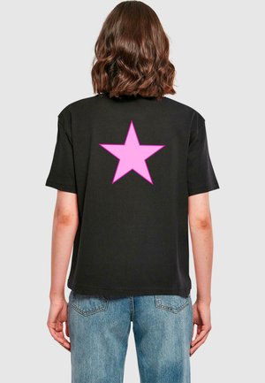 STARGAZING - Print T-shirt - black