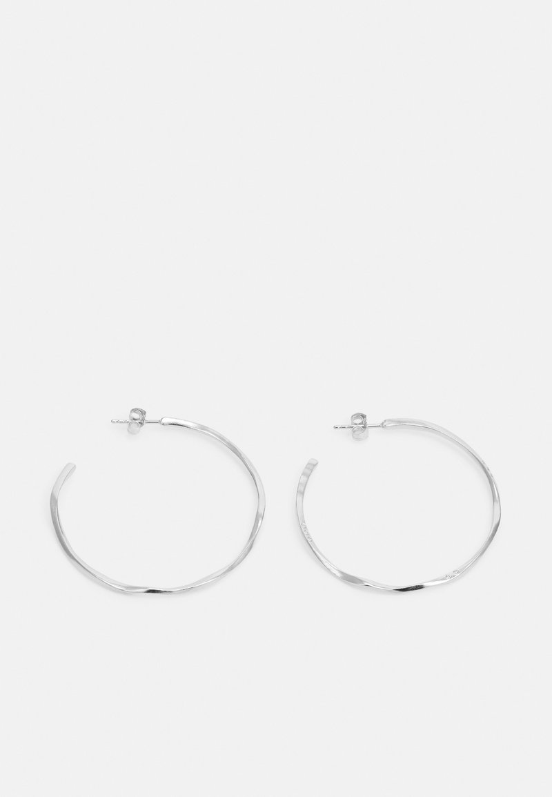 Maanesten - ECHO GRANDE EARRING - Örhänge - silver-coloured, Förstora