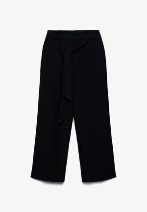 Terranova, CROP WIDE LEG - Pantaloni - nero