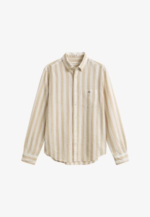 GANT, REGULAR STRIPE - Camicia - beige