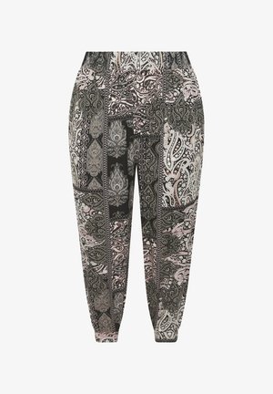 Yours Clothing, WOMEN'S CROPPED TROUSERS - Pantalones - black