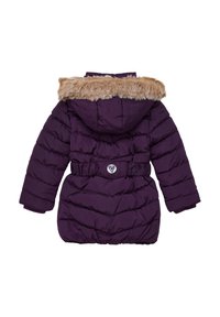 s.Oliver MIT ABNEHMBAREM KUNSTFELL - Wintermantel - lila