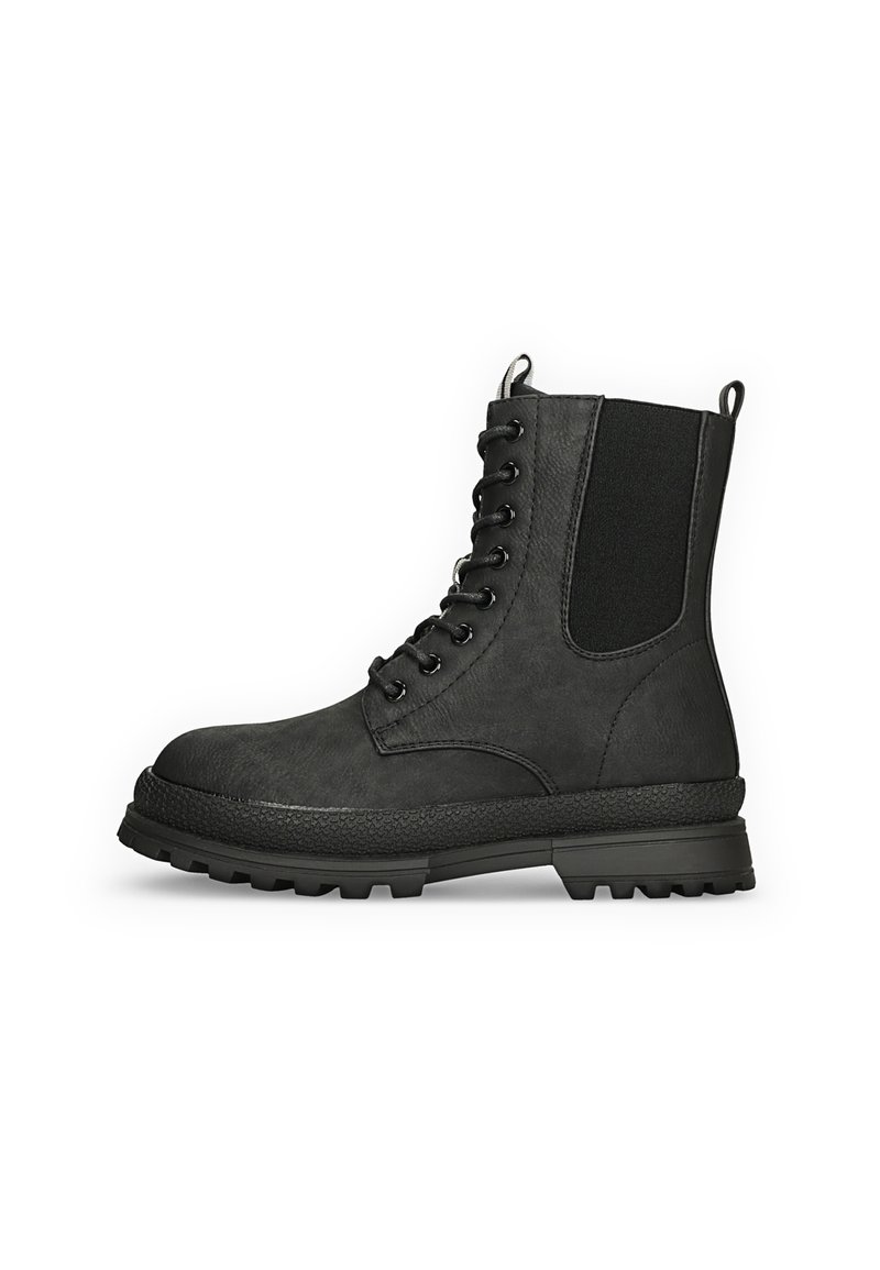Bata Šněrovací kotníkové boty - schwarz/černá - Zalando.cz