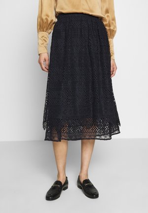 A-snit nederdel - dark blue