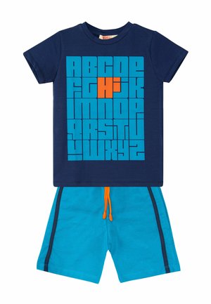 ALPHABET SET - Shorts - blau