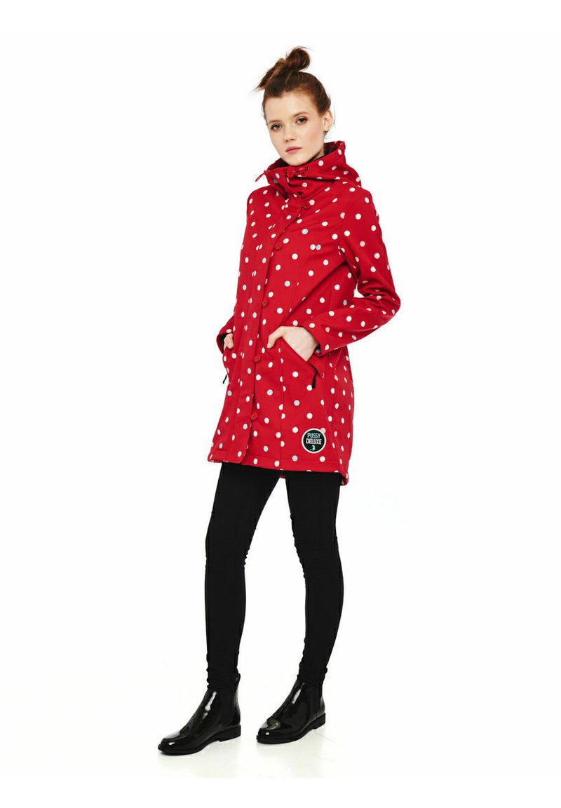 Damen Leichte Jacken | Pussy Deluxe Softshelljacke rot - MZ25997 Damen Leichte Jacken | Pussy Deluxe Softshelljacke rot - MZ25997