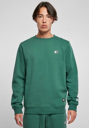 ESSENTIAL CREWNECK - Sudadera - darkfreshgreen