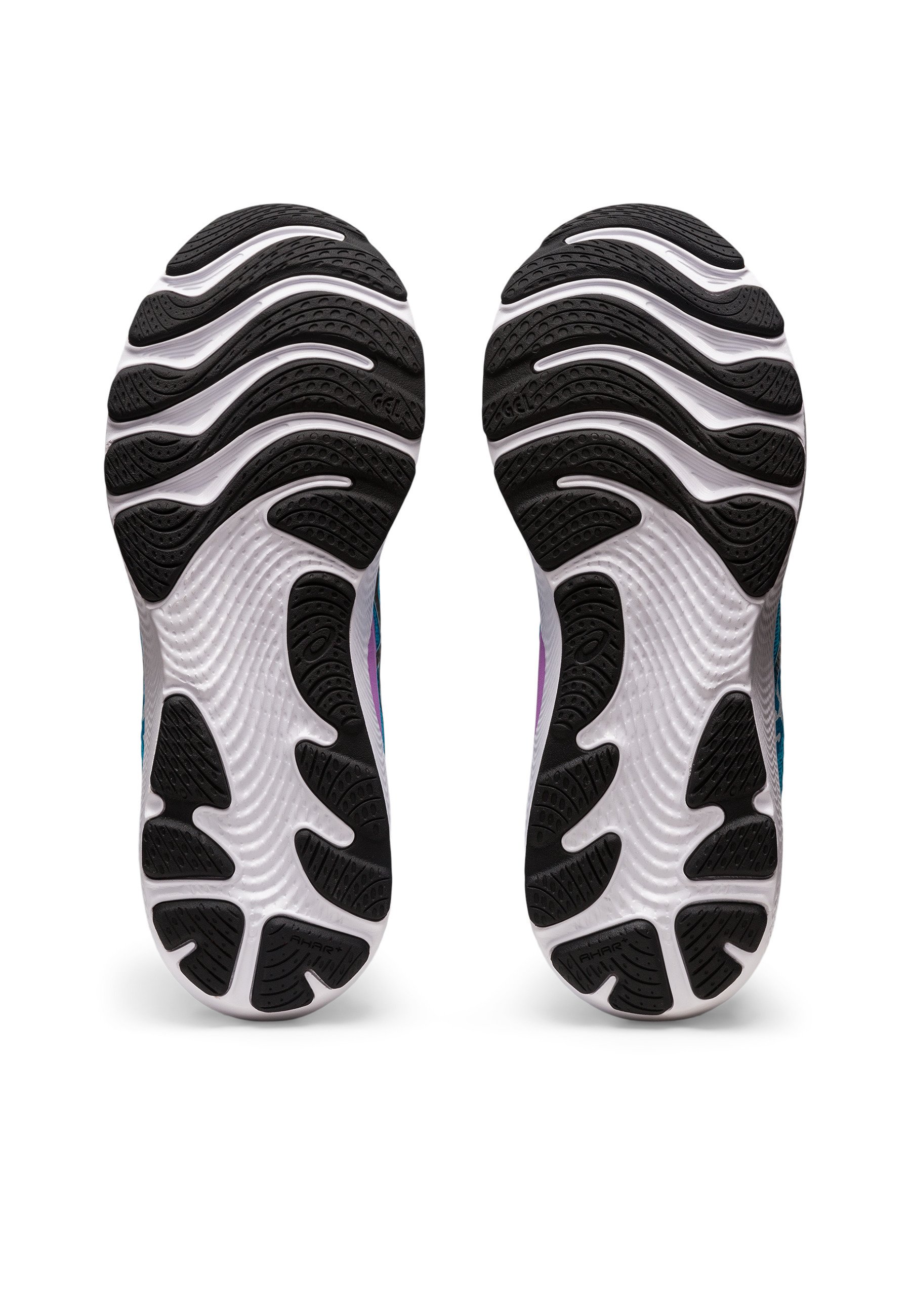 ASICS GEL-CUMULUS 24 EKIDEN - Hardloopschoenen neutraal - aquarium  black/blauw - Zalando.nl