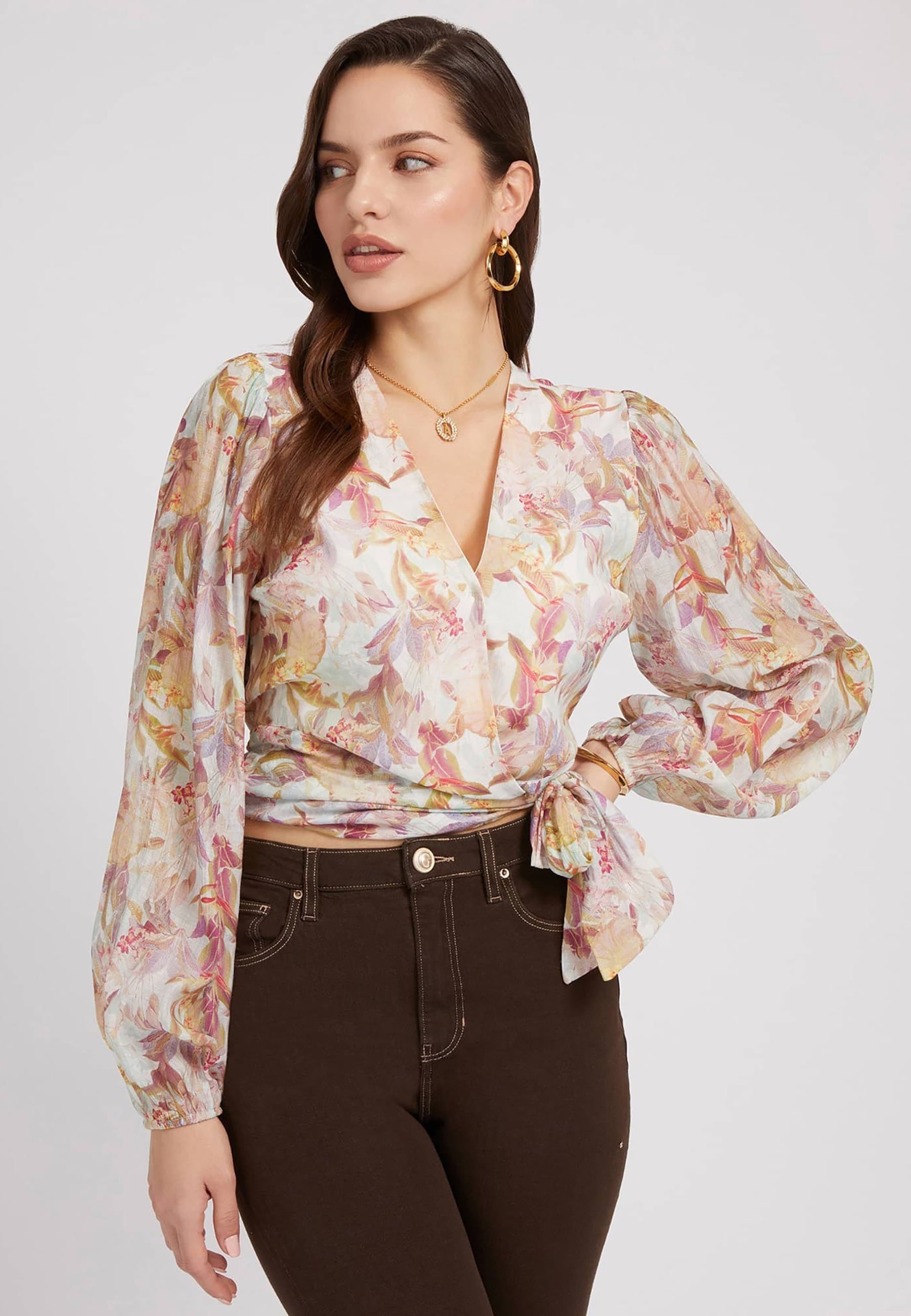 Guess KNOTEN Blusa - - Zalando.es