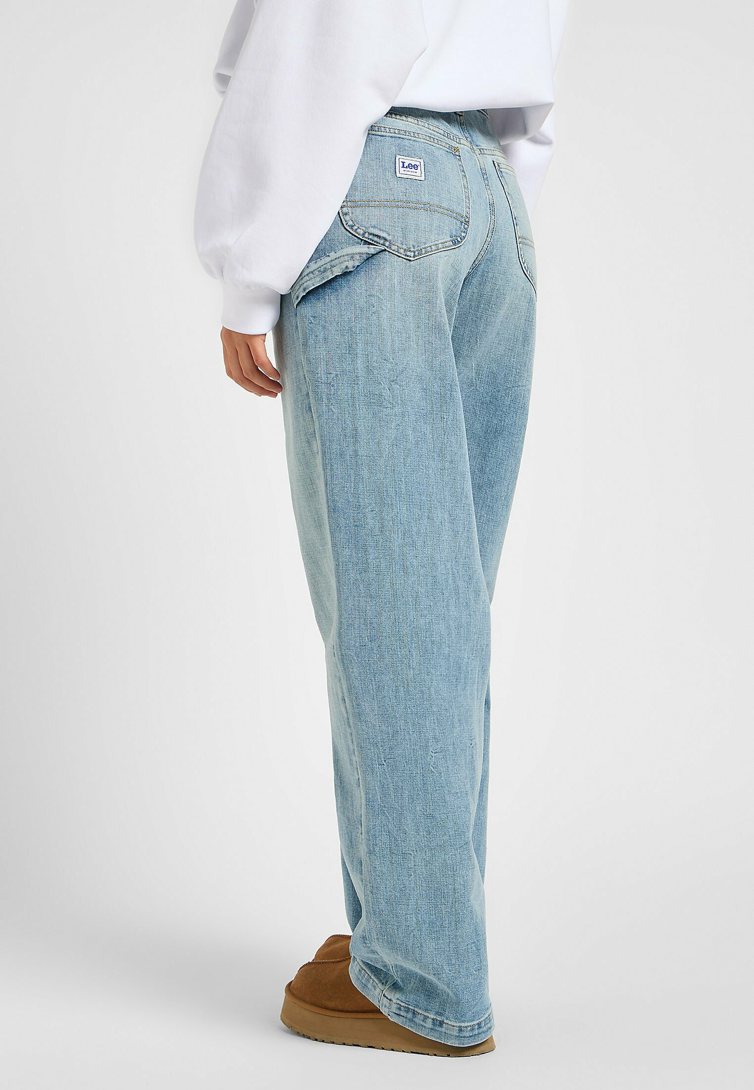 Lee LOOSE CARPENTER - Relaxed fit jeans - fresh daylight/lichtblauw denim -  Zalando.nl