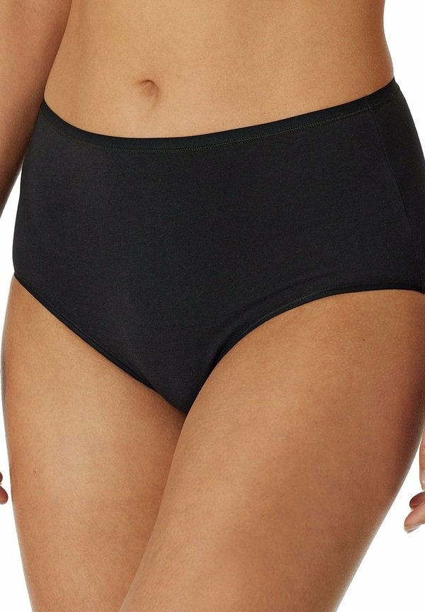 4ER PACK - MIDI-STRETCH UNI - Briefs - schwarz4