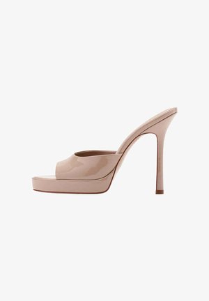 Mango, ADULT - Mules à talons - nude