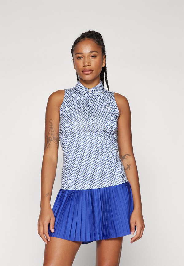 DENA PRINT SLEEVELESS - Polo shirt - moonbeam