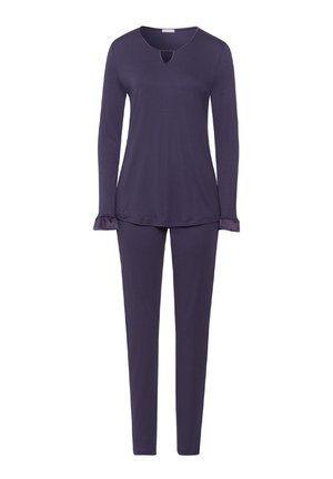 Hanro CLAIRE SET - Pigiama - blue stone
