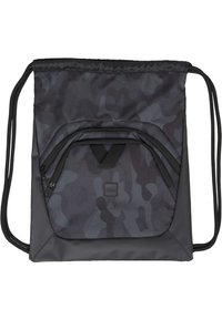 Urban Classics - Schoudertas - black/dark camo/black Miniatuurafbeelding 1