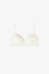 TIZIANA PRETTY FLOWER - Trekants-bh'er - white