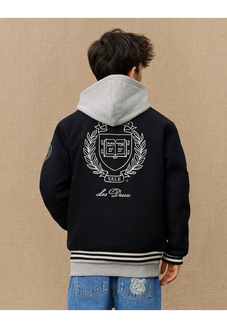 Les Deux YALE VARSITY JACKET UNISEX - Bomberjacks - black/zwart