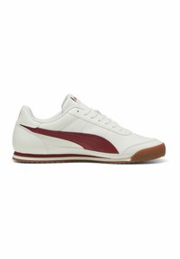 Puma TURINO SNEAKERS - Sportbačiai - warm white intense red gum