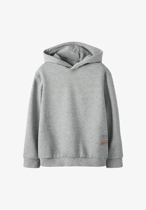 Pulover s kapuco - grey melange