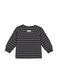 EN FANT LONG SLEEVES STRIPE - Stickad tröja - ebony