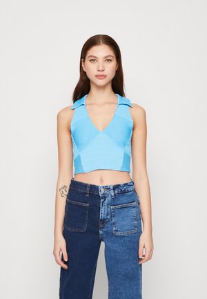 Noisy May NMSELMA HALTERNECK - Débardeur - bonnie blue