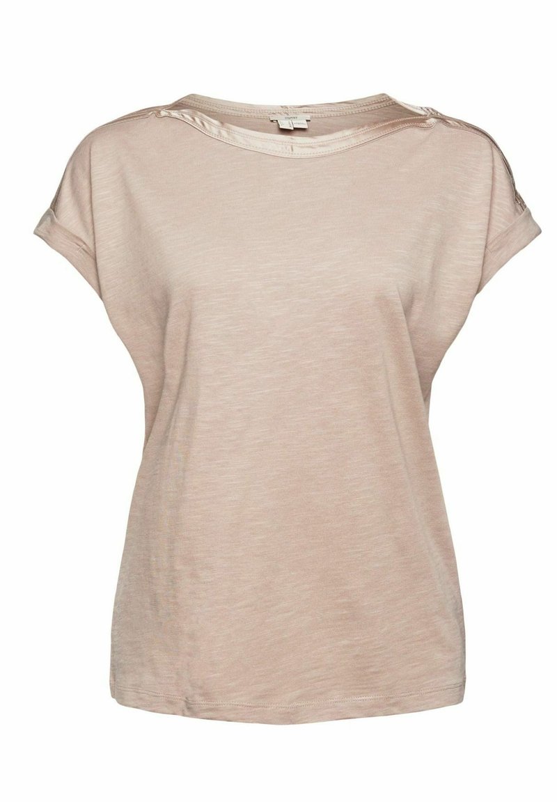 Damen T-Shirts | Esprit T-Shirt basic light taupe/taupe - XI81792 Damen T-Shirts | Esprit T-Shirt basic light taupe/taupe - XI81792
