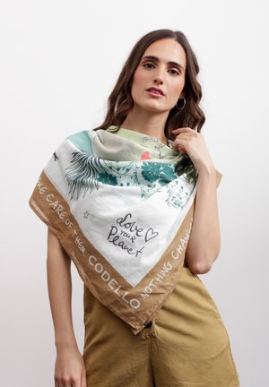 LOVE YOUR PLANE - Foulard - oliv