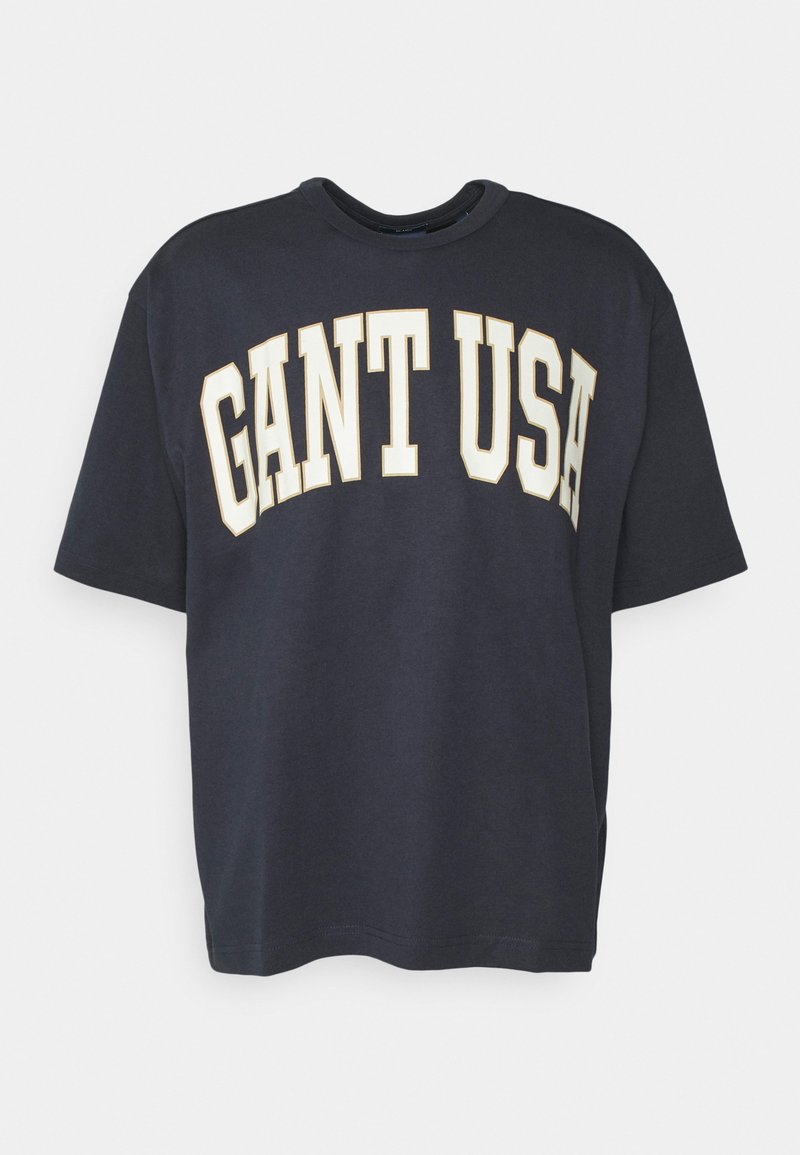 GANT USA TSHIRT Tshirts med print evening blue/mørkeblå Zalando.no