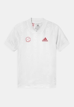 TEE - Triko s potiskem - white/scarlet