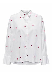 ONLNEW LINA GRACE - Nööpidega pluus - bright white