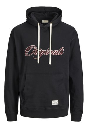 Jack & Jones, JORNANTUCKET - Mikina s kapucňou - black