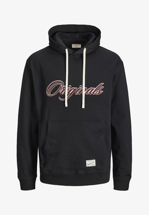 Jack & Jones, JORNANTUCKET - Mikina s kapucňou - black